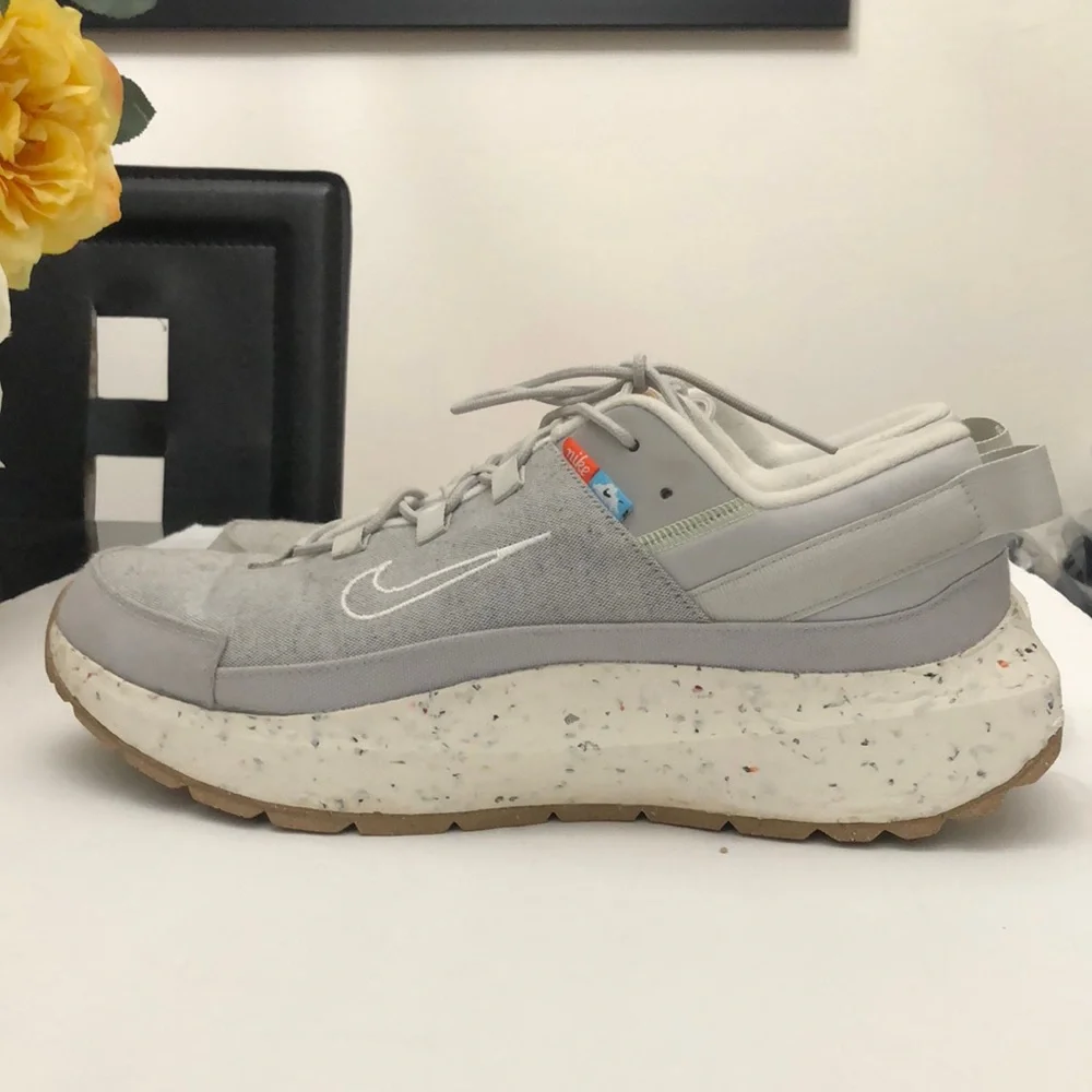 NIKE CRATER REMIXA GREY FOG TRAINERS SPORTS RUNNING SNEAKERS MENS SIZE 10